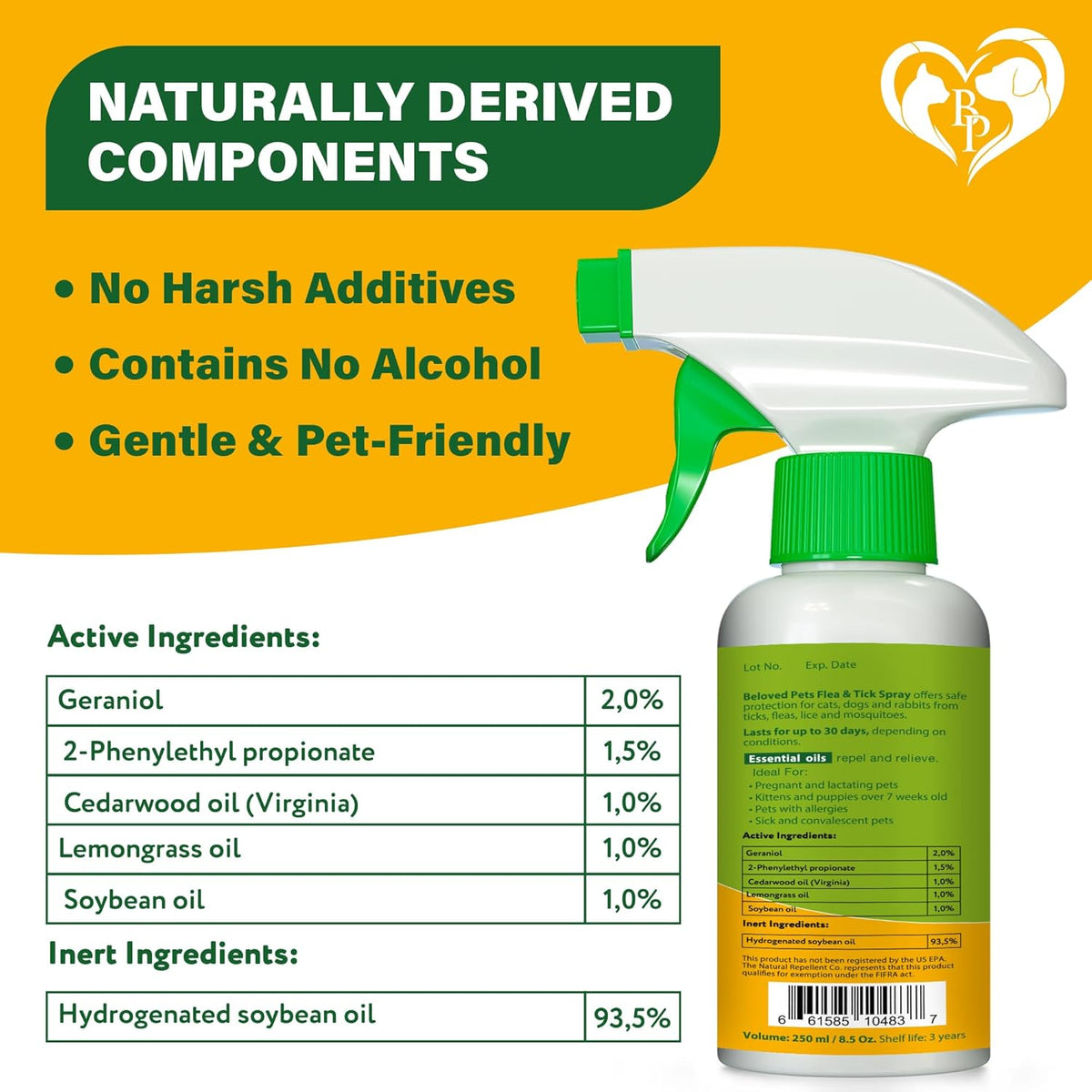 Beloved Pets veterinarian developed pest control spray for domestic animals