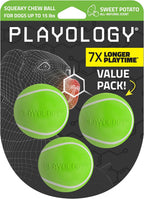 Playology Dog Toys | Squeaky Chew Ball for Large Dogs | Chicken Scented Jumbo Dog Ball | Bouncy Floating Chew Toys for Fetch - Image 11