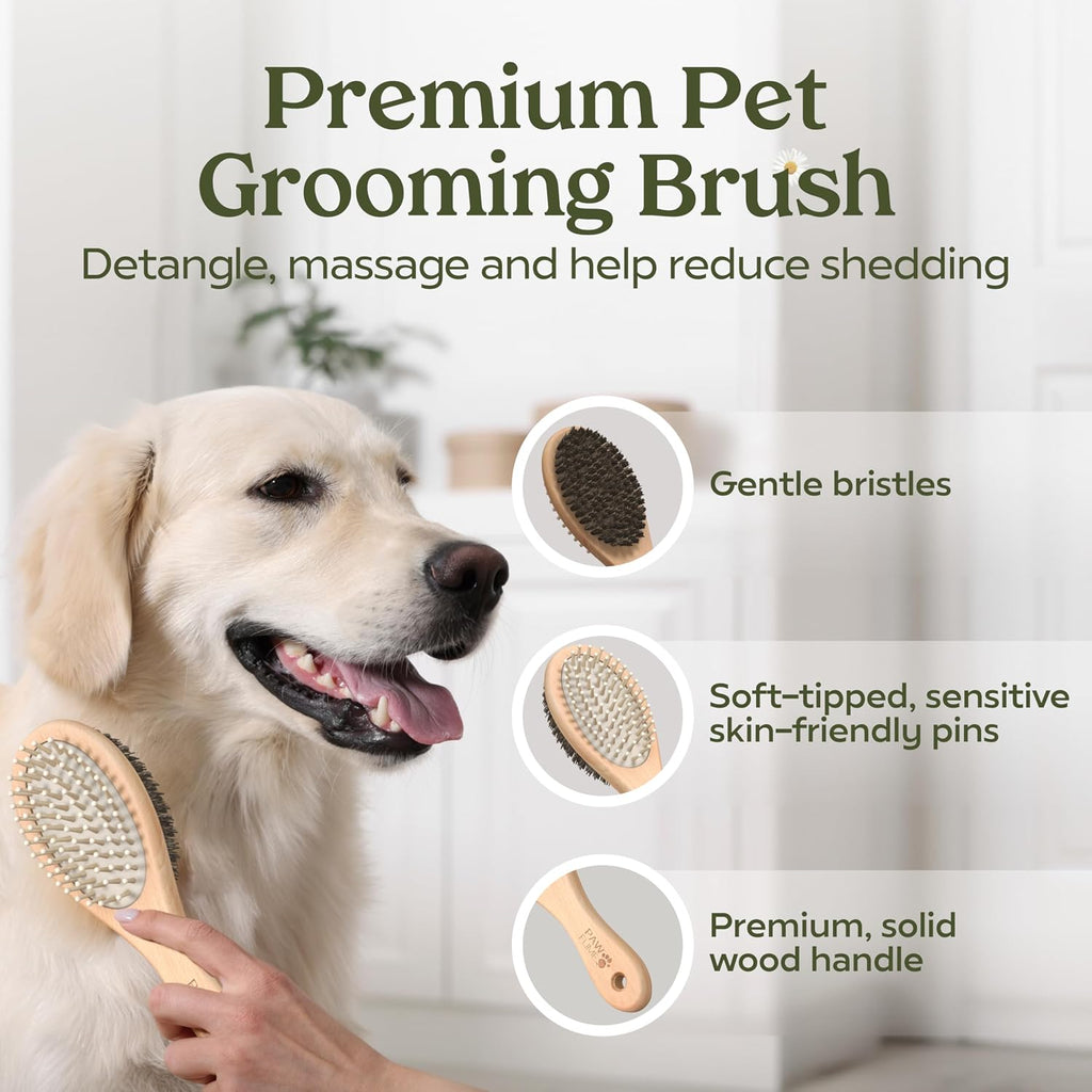 Pawfume Dog Gift Basket, 6-Piece Box - Give Your Pup a Spa-Quality Coat & Odor-Free Freshness - Probiotic Deodorizer Spray, Hypoallergenic Grooming Mist & Premium Brush - Dog Gift Boxes for All Breeds - Image 9