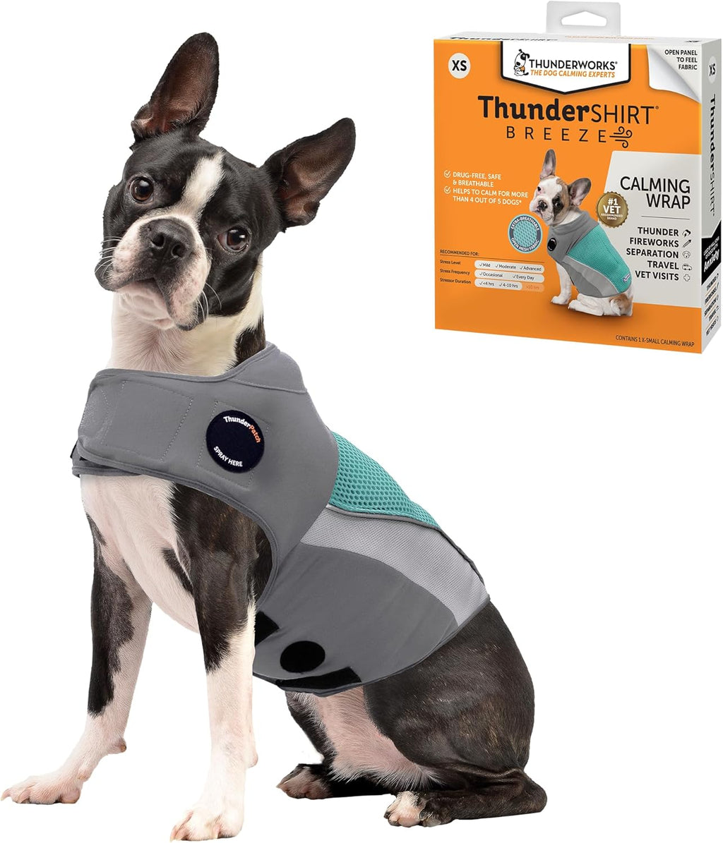 ThunderShirt Breeze for Dogs, Large, Sky Blue, Extra Breathable Mesh Fabric, Dog Anxiety Relief Vest for Every Day Stress & Calming During Thunder Storms and Fireworks - Image 12
