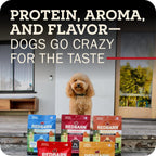 Authentic USA imported Redbarn air dried dog food beef recipe