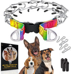 PetJett safe pinch collar for medium breeds demonstrating how links unclip for custom sizing