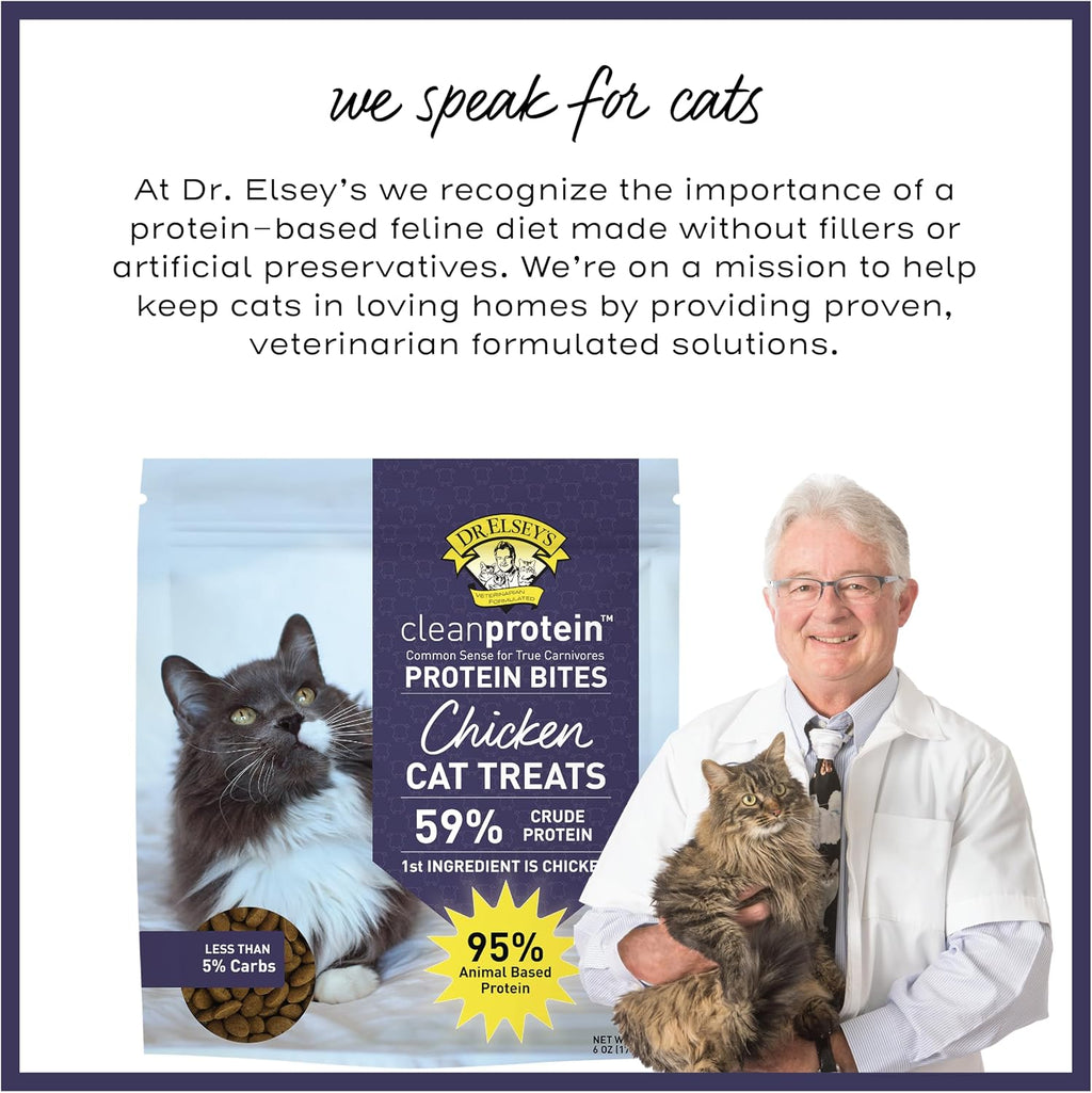 Healthy low carb chicken flavored cat snacks for muscle development and urinary health.