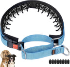 Mayerzon No Pull Dog Collar, Patented Martingale Collar for Small Medium Large Dogs with Buckle and Heavy Duty Nylon for Walking Training Hunting, Safe and Easy to Use(M, Green) - Image 15