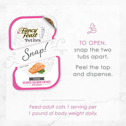 Purina Fancy Feast Petites Tubs For Adult Cats