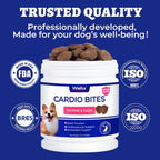Wellix 260g Cardio Taurine for Dogs - Heart Supplements for Dog Chews with CoQ10,Fish Oil,L-Carnitine - Senior Heart Health and Cardiovascular & Antioxidant Support - Image 9