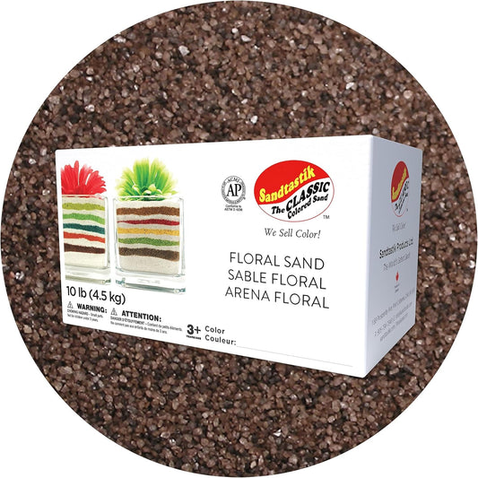 Sandtastik Baltic Brown Coarse Sand 10 Pound Box front view