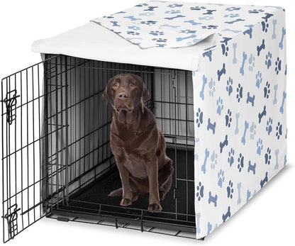 Stylish dog cage cover for cozy pet den