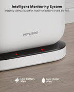 PETLIBRO Cordless Cat Water Fountain, Rechargeable Battery Operated Wireless Pet Water Fountain, 2.5L/84oz Cat Water Dispenser for Drinking with Quiet Pump Stainless Steel Tray Easy Clean BPA-Free - Image 9