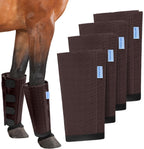 Four piece set of protective horse fly boots from USA