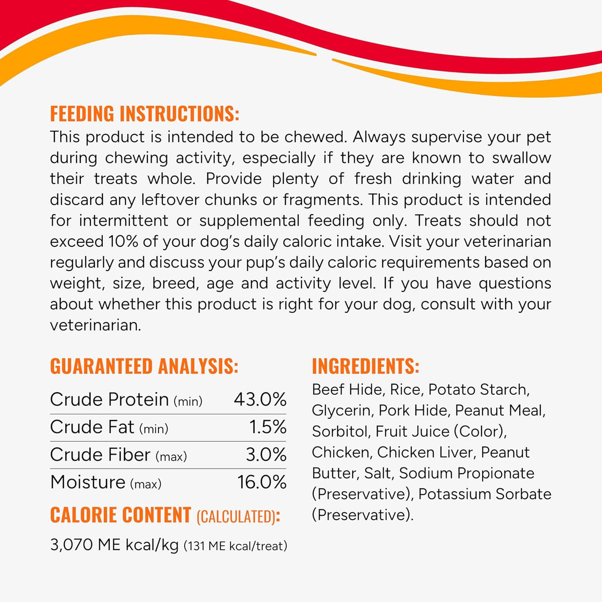 Protein rich stuffed dog treats for tartar and plaque control