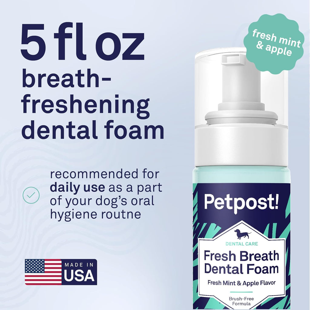Authentic USA imported Petpost dog breath care