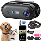 4K UHD Dog& Cat Pet Camera Collar, Video Recorder with Phone App View, Outdoor & Indoor POV Action Cam for Small and Medium-Size Dogs(Black - Pink Waterproof Collar - M, 128g) - Image 12