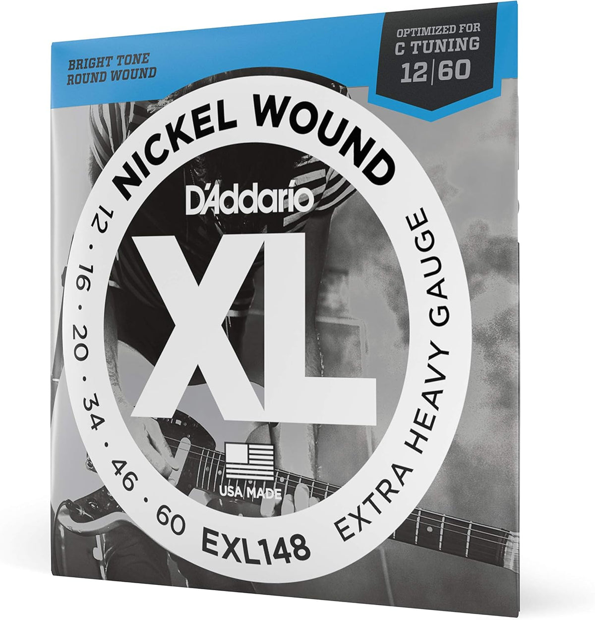 D'Addario Electric Guitar Strings, XL Nickel, EXL115W, Medium Gauge Wound Third 11-49, 6-String Set, Pack of 1 - Image 11