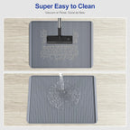 Filmicy large size heavy duty non slip kitty floor protector mat.