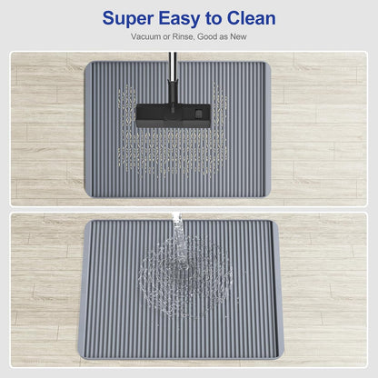 Filmicy large size heavy duty non slip kitty floor protector mat.