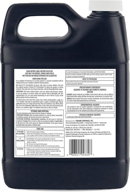 Farnam Repel-X pe Fly Spray Concentrate for Horses & Dogs - Horse Fly Spray & Insect Repellent for Mosquitoes, Ticks & Gnats - 32 oz Concentrate Makes 8 Quarts - Image 9