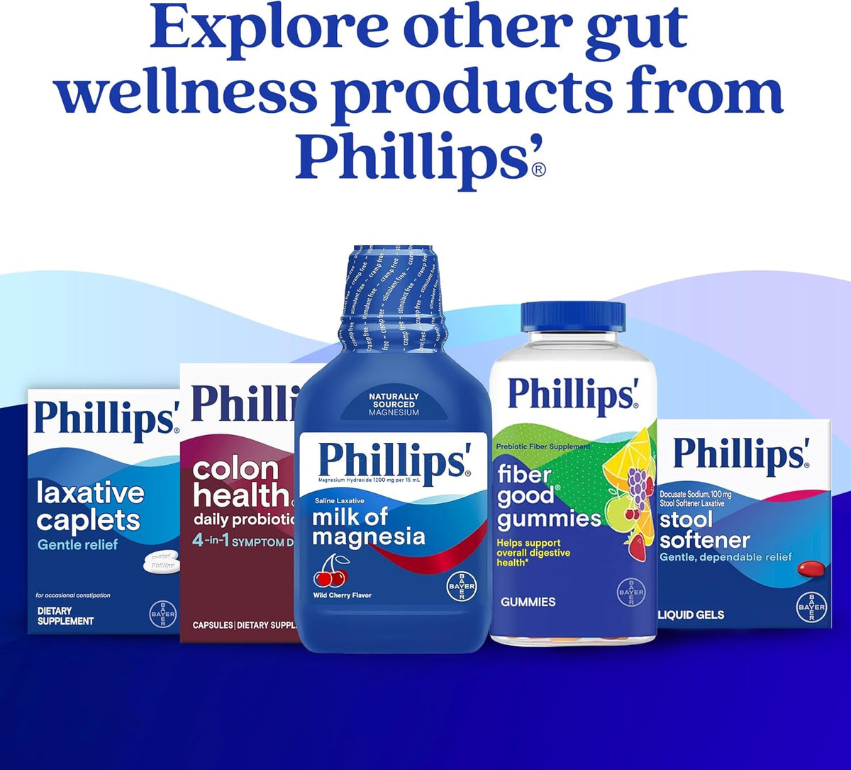 Phillips Colon Health daily probiotic capsule dosage instructions