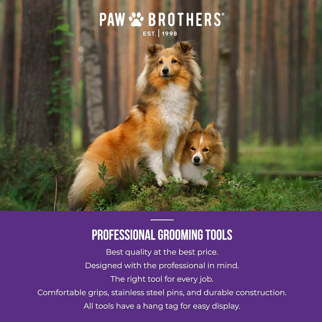 Paw Brothers dematting tool ergonomic handle detail