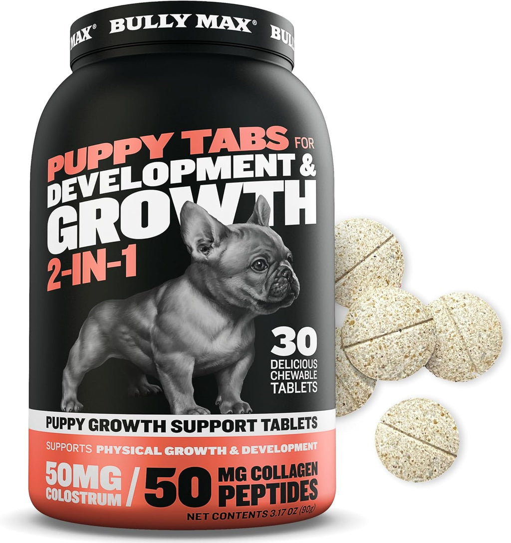 Bully Max puppy nutrition bundle for small and large breeds