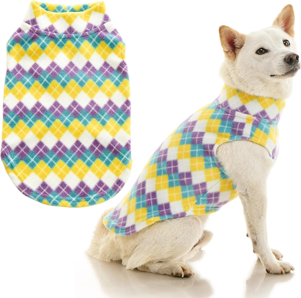 Gooby - Stretch Fleece Vest, Pullover Fleece Vest Jacket Sweater for Dogs, Lavender, Medium - Image 12
