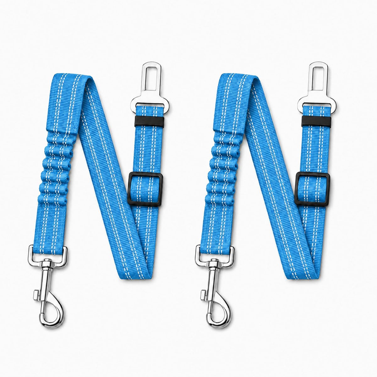 High density nylon dog restraint set of two