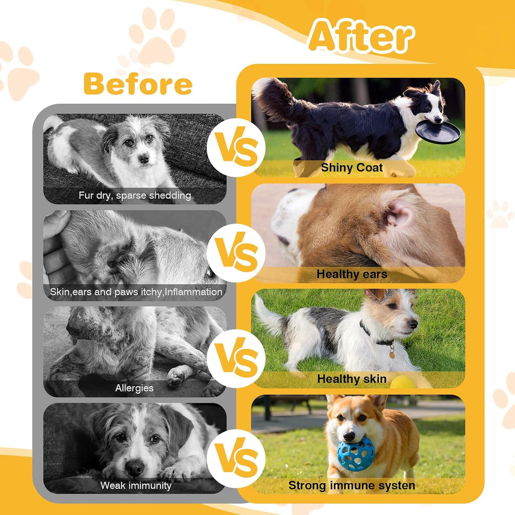 Safe botanical formula for dog yeast dermatitis relief