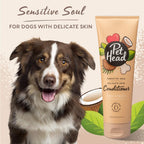 Pet Head soothing oatmeal and marula oil pet conditioner for irritated pup skin