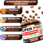 Vet Promise Super Poop Probiotics supplement for digestive health