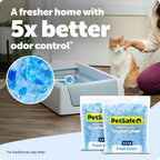 PetSafe blue crystal cat litter bags two pack