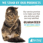 Raw Paws cat wellness chew sticks ready for use
