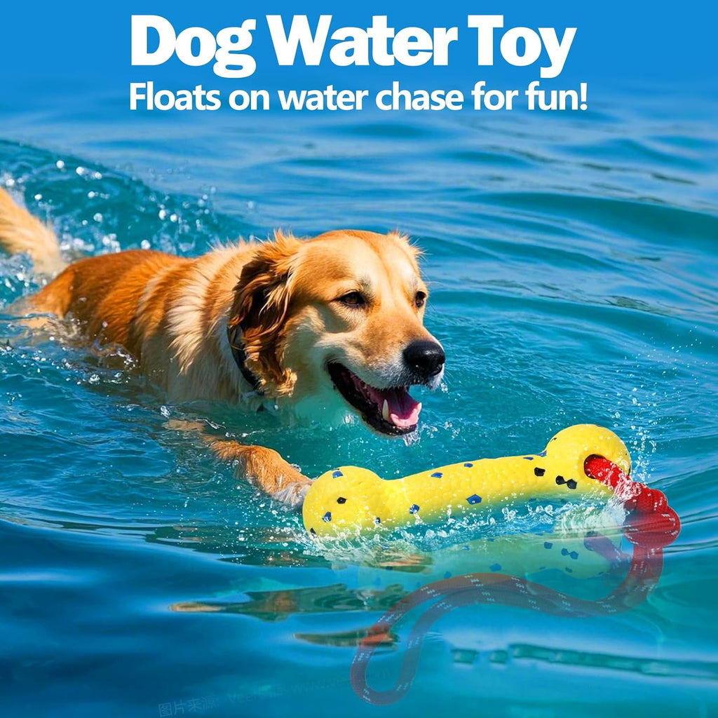 Mity Rain E-TPU dog chew toy showcasing textured surface for dental cleaning and gum stimulation
