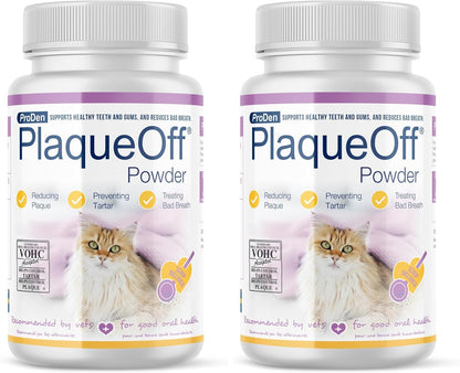 ProDen PlaqueOff Powder for Cats - Plaque & Tartar Reducer, Breath Freshener, Feline Oral Care - 40g - Image 10