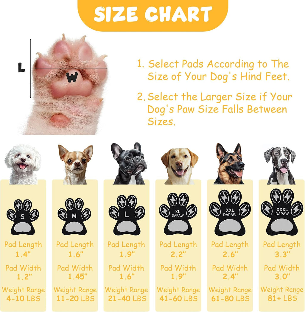 Size large Dapaw anti-slip pads for dogs