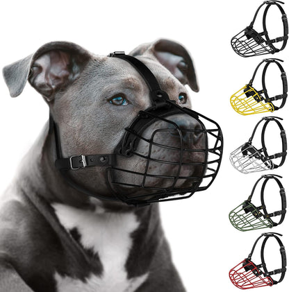 Budkas Pitbull metal muzzle front view