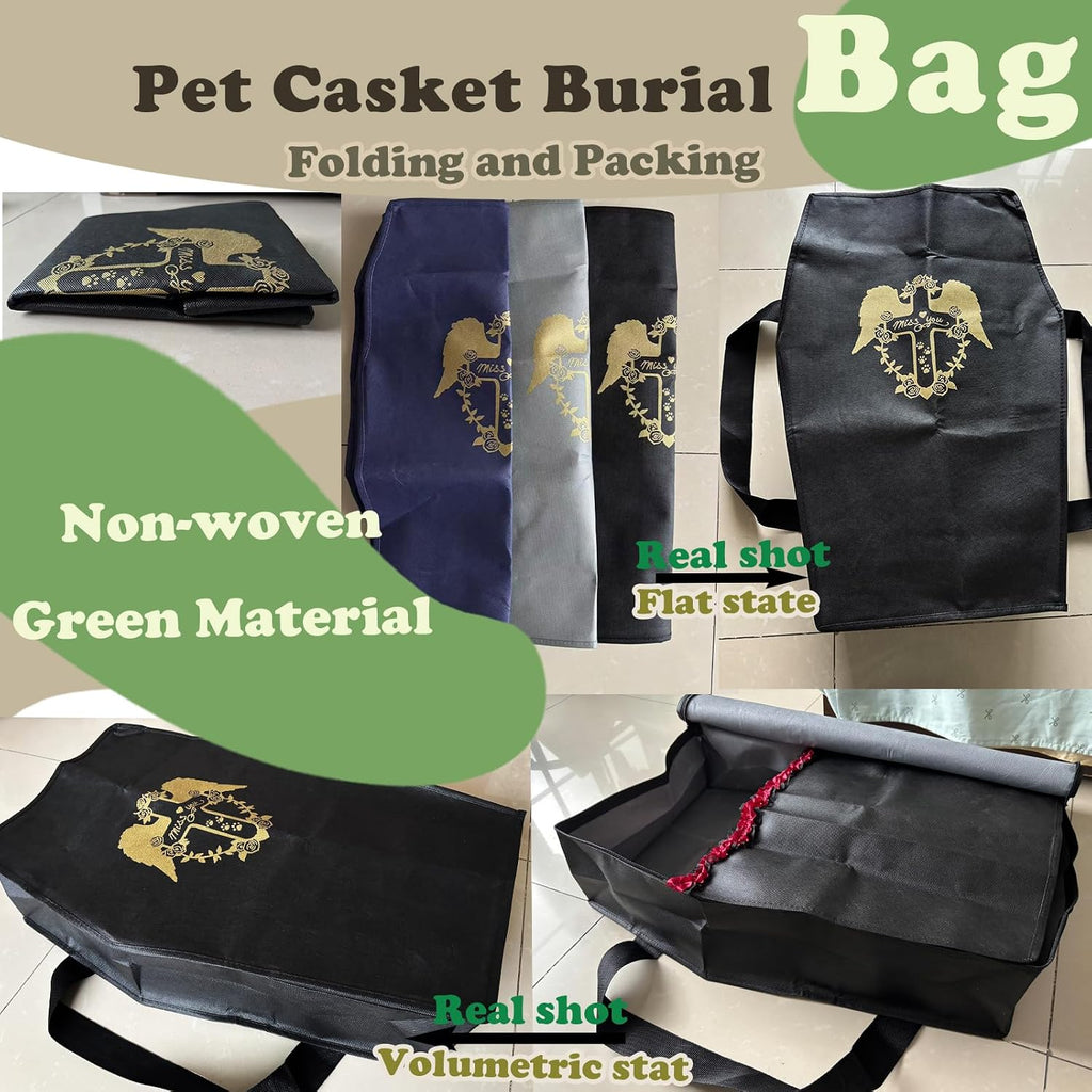 Pet Casket Burial Bag for Cats Dogs - Image 6