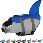 Dogcheer Dog Life Jacket, Cute Shark Dog Life Vest for Swimming Boating with Superior Buoyancy and Rescue Handle, Adjustable Puppy Floating Swim Vest for Small Medium Large Dogs - Pool Blue, XS - Image 10