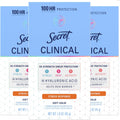 Secret clinical strength soft solid antiperspirant front view container