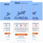 Secret clinical strength soft solid antiperspirant front view container