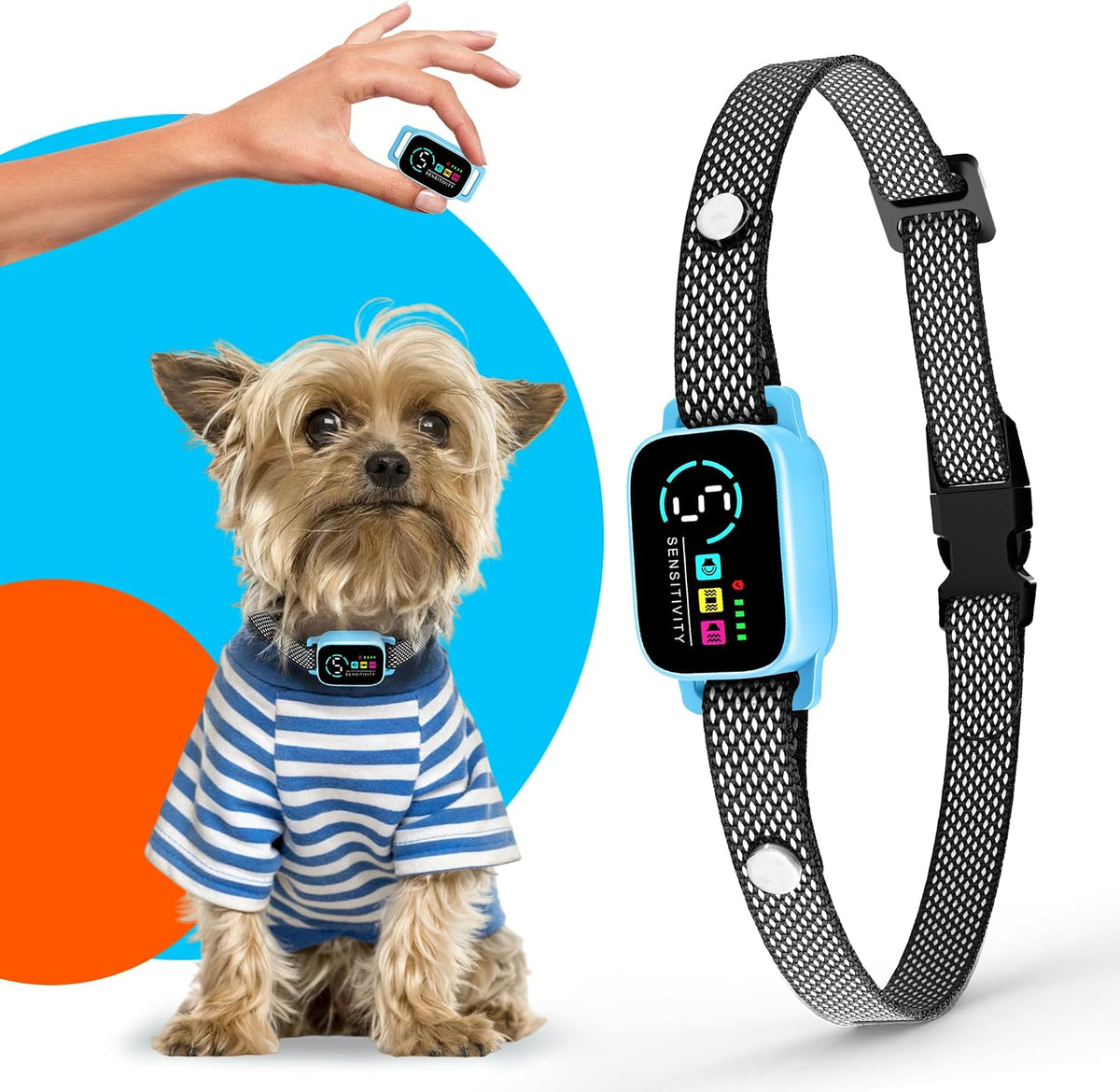 Elecane bark collar components and accessories