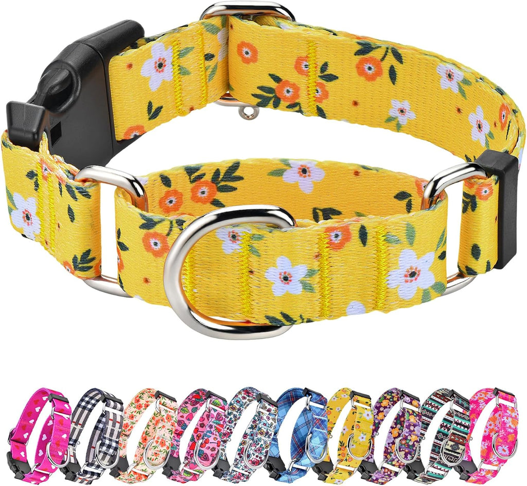 Hikiko Martingale Collar for Dogs Soft Durable Dog Collar for Small Medium Large Boy and Male Dogs No Pull No Slip Safety Buckle Dog Collars (Hill,Medium) - Image 11