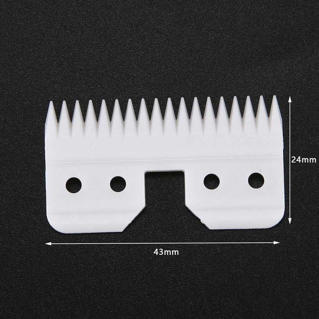 Bulk pack assortment of forty piece ceramic clipper blades