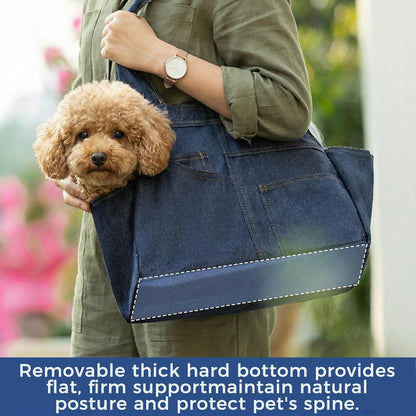 Abuul dog purse for cats and puppies side profile