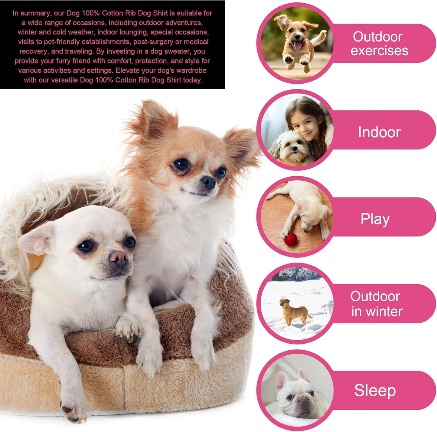 Small dog clothing breathable cotton vest XXS