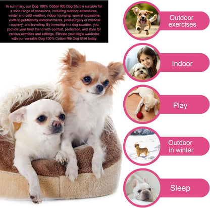 Small dog clothing breathable cotton vest XXS
