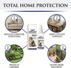 Cat deterrent spray for indoor furniture use
