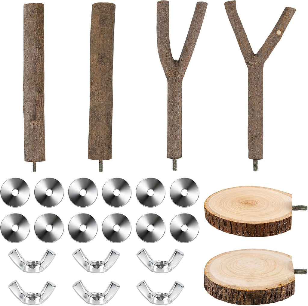 6 PCS Bird Perch Set - Image 3