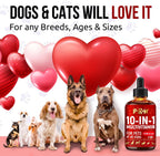 Golden Paw 10-in-1 supplement bottle for healthy coat and skin