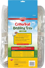 Close up of Clean and Cozy bedding inside Kaytee habitat tray