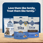 Blue Buffalo Bits Chicken Soft & Chewy Dog Treats, Bite-Sized for Training, Made with Real Chicken & Enhanced with DHA, Heart-Shaped Dog Treats, Made in the USA with Natural Ingredients, 19 oz. - Image 9